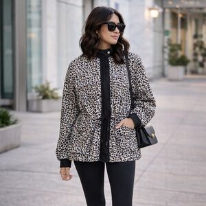 Vigoss leopard utility jacket